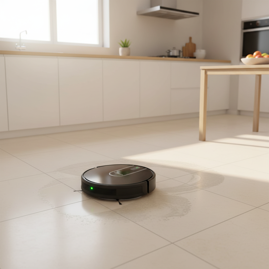 Robot vacuum kitchen image